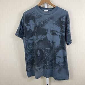 Vintage 1997 Jerry Garcia Grateful Dead Winterland AOP T-shirt Size XL Tultex